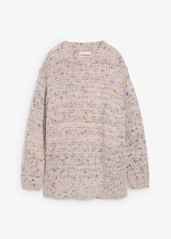 Oversized trui van noppengaren, bonprix