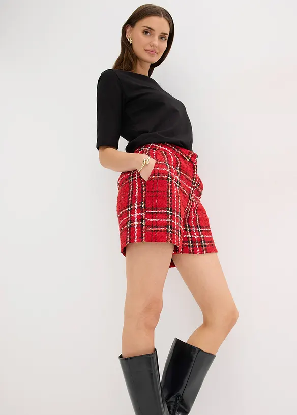 Bouclé short, bonprix