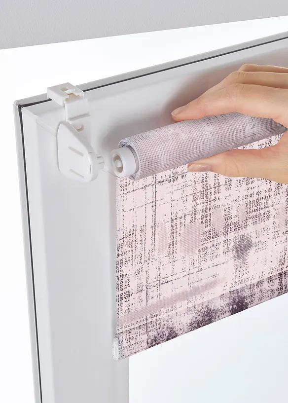 Ondoorzichtig rolgordijn met dessin, bonprix