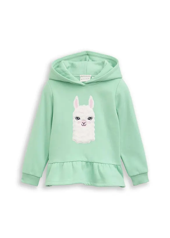 Top Tailor hoodie met volant, Tom Tailor