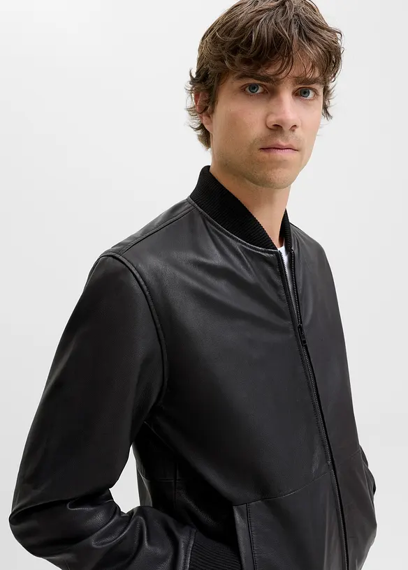 JJ REBEL leren bomberjack, J&J Rebel