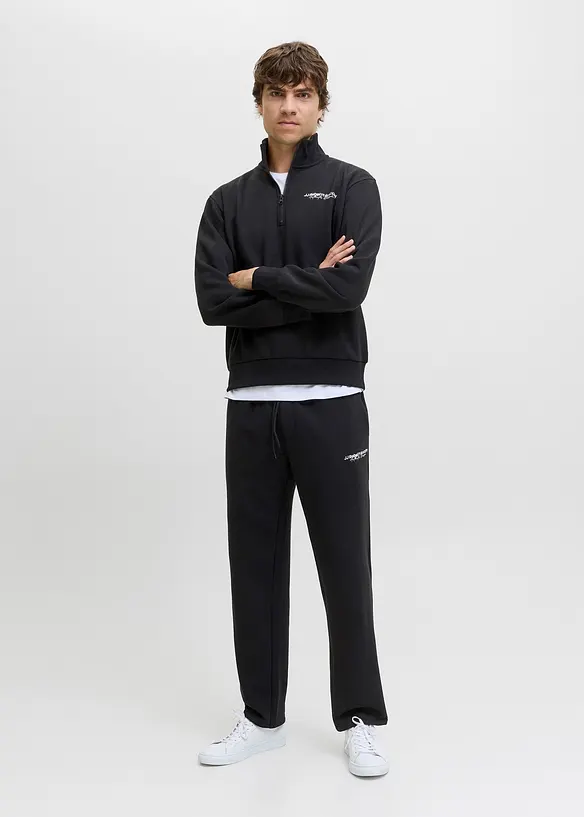 JJ REBEL sweater met rits, J&J Rebel