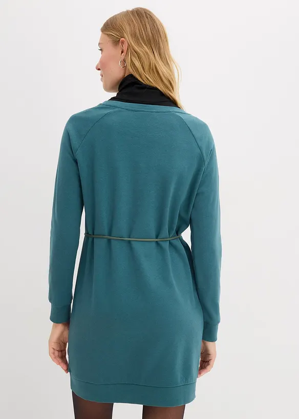 Sweatjurk van zacht frotté, bonprix