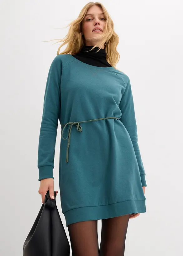 Sweatjurk van zacht frotté, bonprix