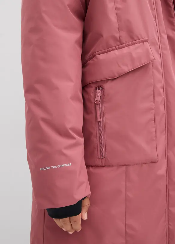 Lange donsjas met zachte voering, warmte-isolerend, bonprix