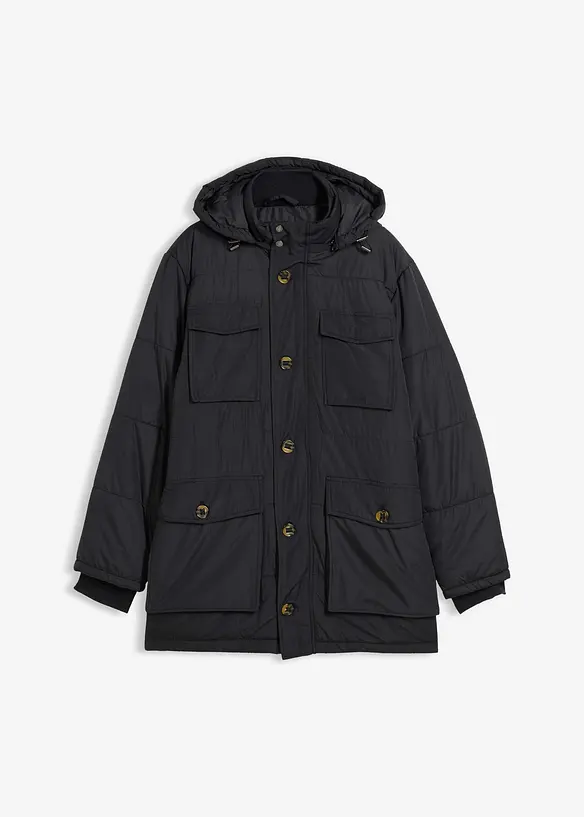 Parka met afneembare capuchon, bonprix