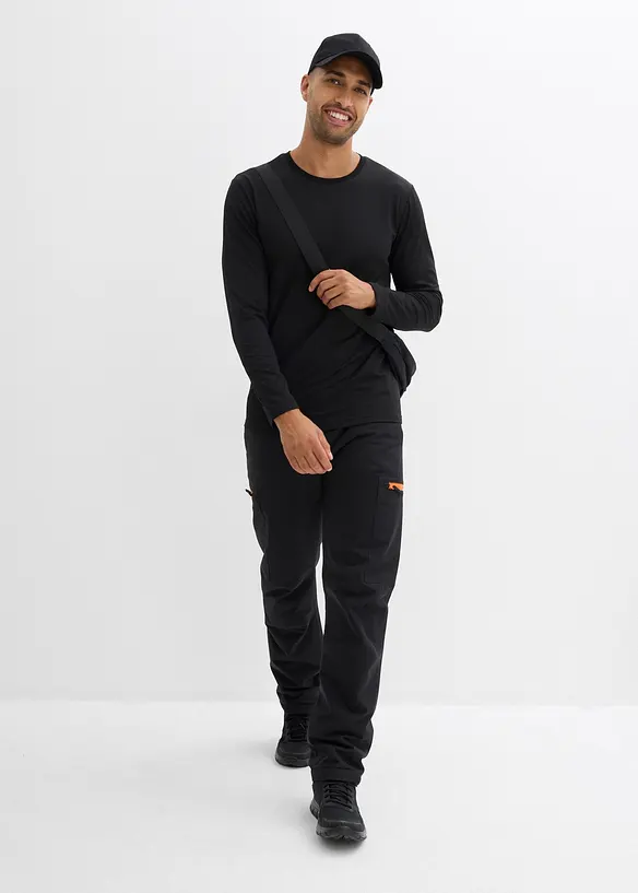 Loose fit waterdichte outdoor thermobroek, straight, bonprix