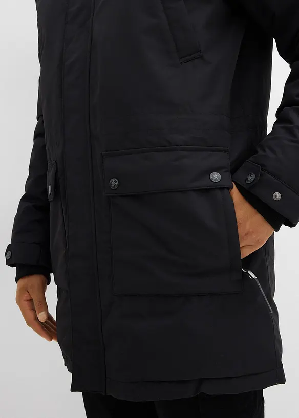 Essential hybride thermoparka met gerecycled dons, binnenin doorgestikt, bonprix