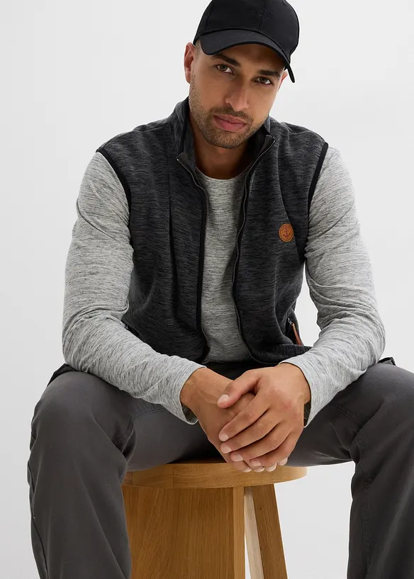 Fleece bodywarmer, bonprix
