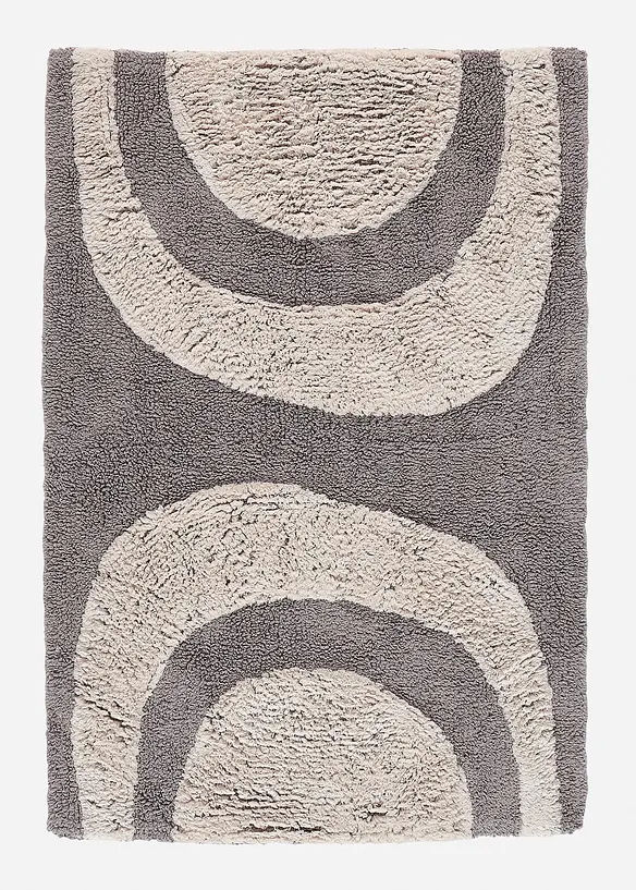 Badmat met halfcirkelvormig design, bonprix
