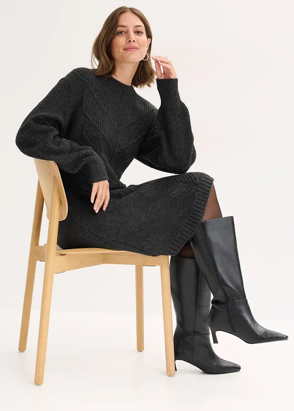 Gebreide jurk, bonprix