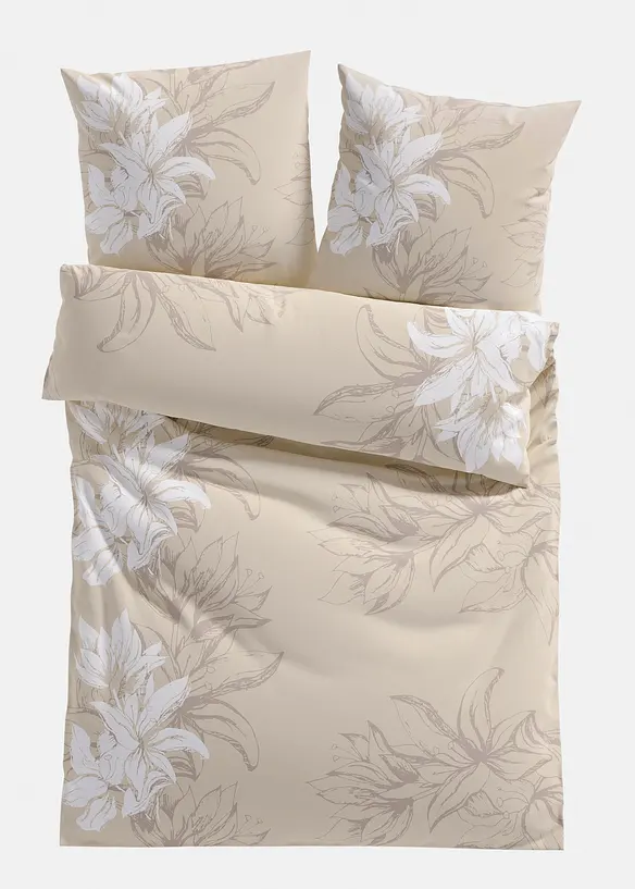 Dekbedovertrek met bloemen, bonprix