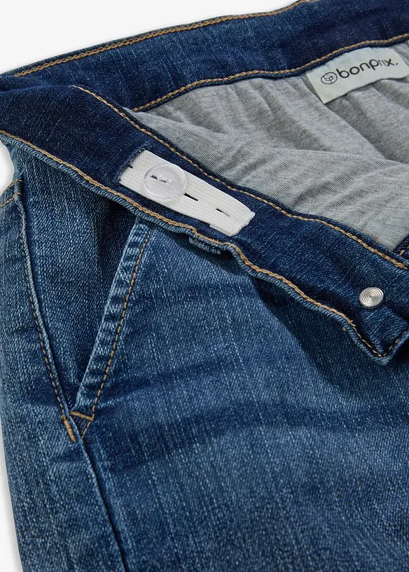 Thermo loose fit jeans met jersey voering, straight, bonprix