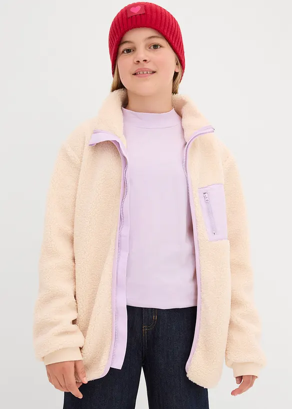 Teddy fleece vest, bonprix