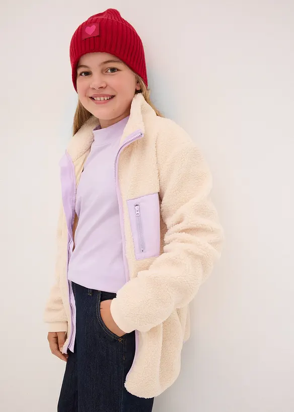 Teddy fleece vest, bonprix