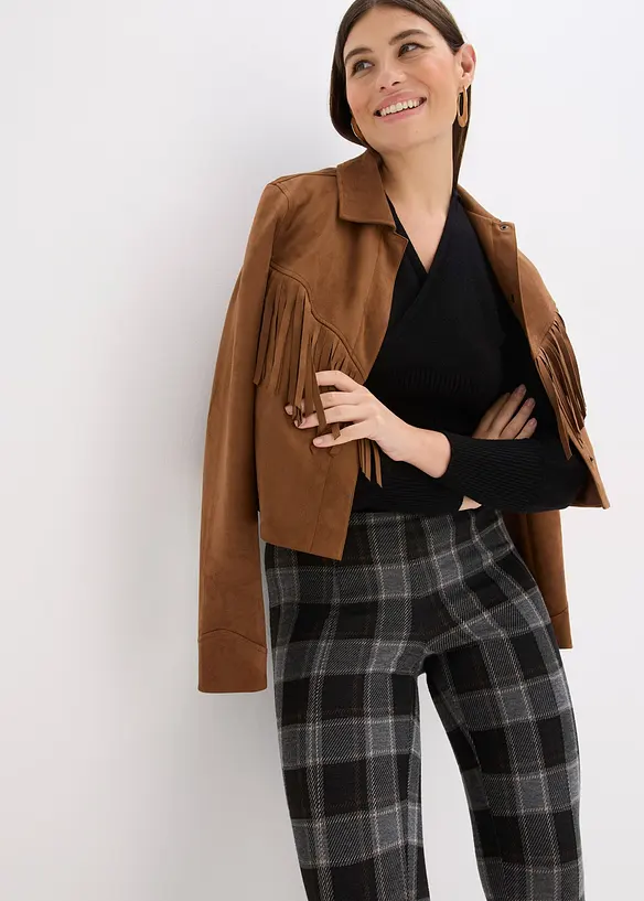 Jeggings met gouden studs, bonprix