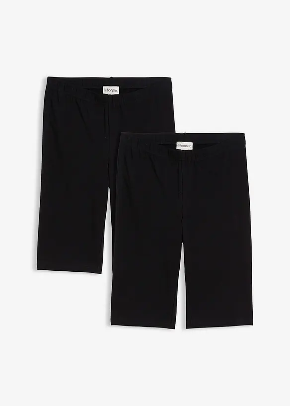 Lange biker short (set van 2), bonprix