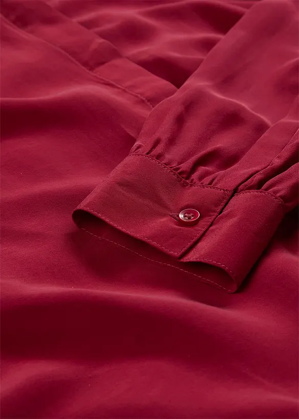 Blouse met zijde, bonprix