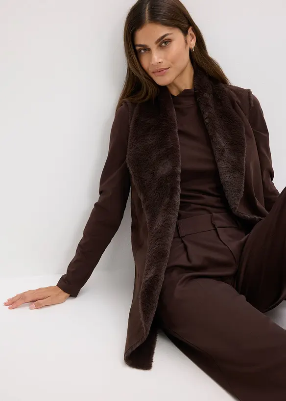 Gilet van imitatiebont, bonprix