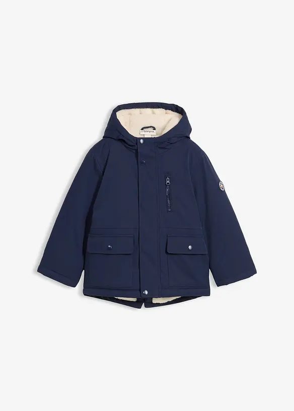 Winterjas met teddy voering, bonprix