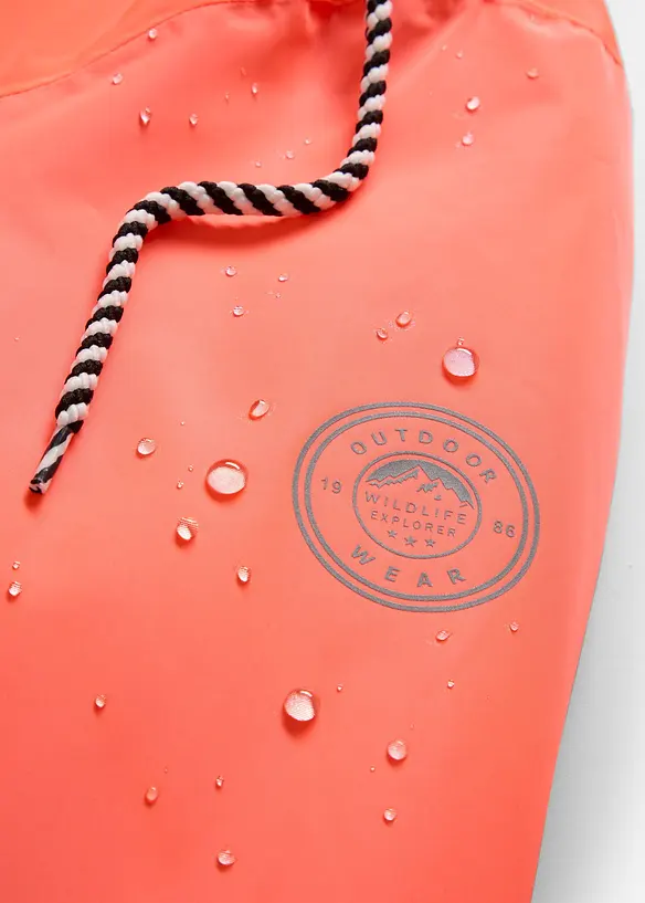 Waterdichte, lange regenjas in midilengte, bonprix