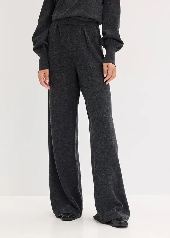 Fijngebreide broek, bonprix