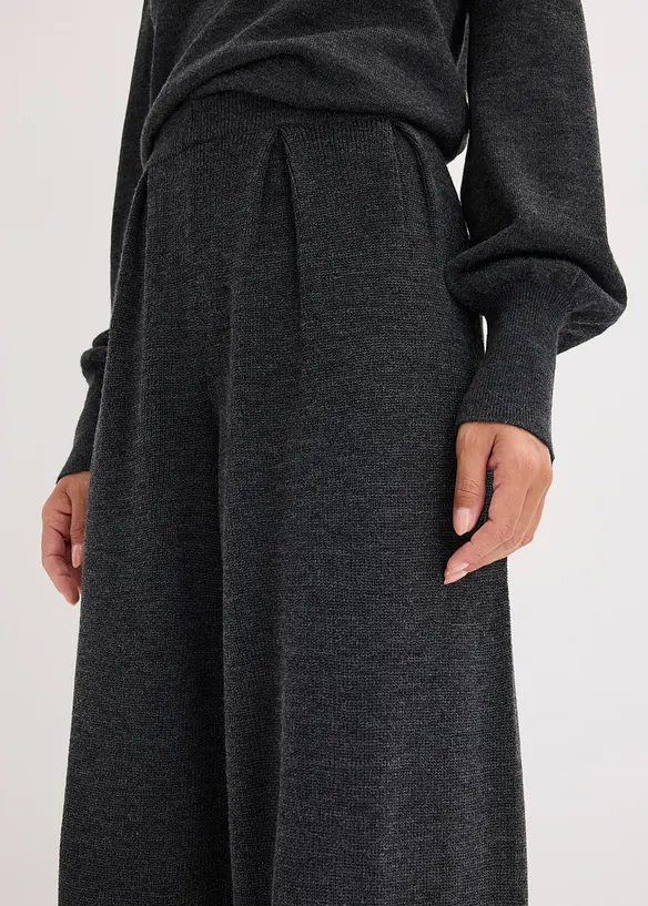 Fijngebreide broek, bonprix