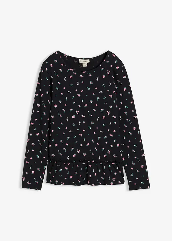 Longsleeve van een elastische katoenmix, bonprix