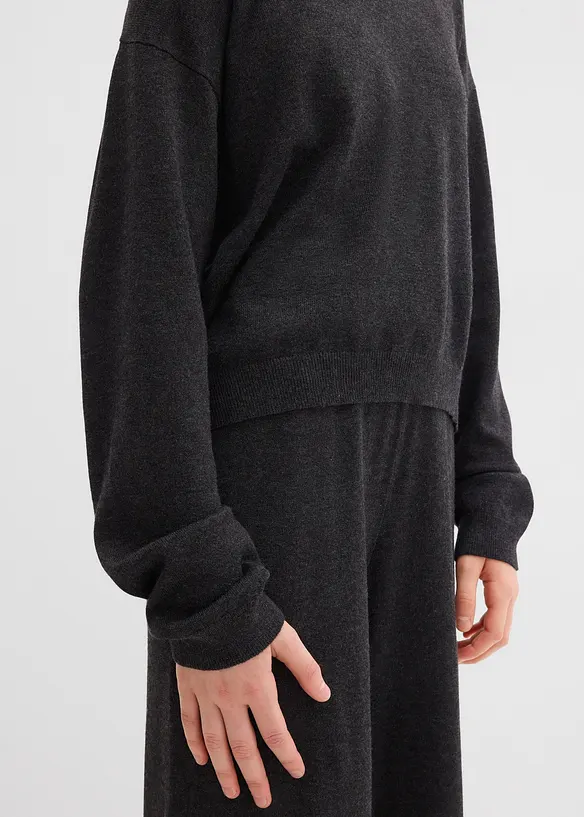 Shirt en broek in een zachte viscosemix (2-dlg. set), bonprix
