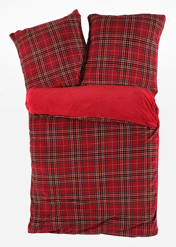 Dekbedovertrek  Cashmere Touch met ruitpatroon, bonprix