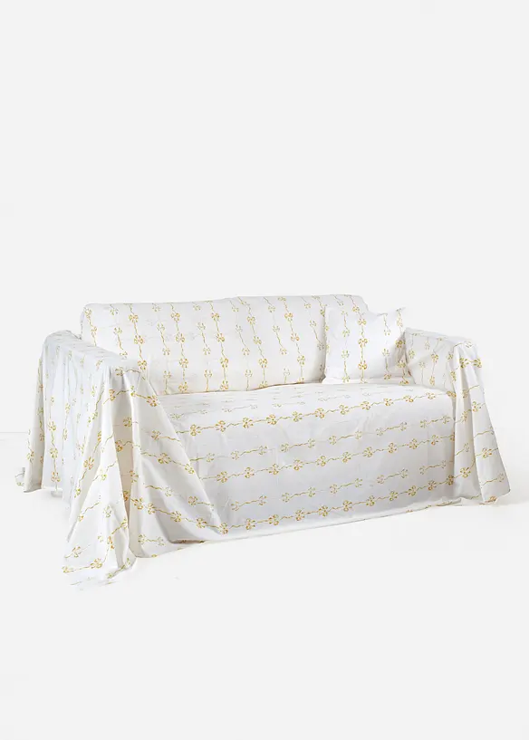 Grand foulard met strikjes, bonprix