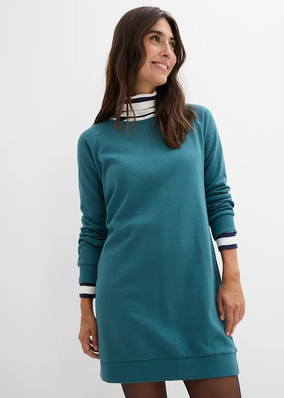 Sweatjurk van zacht frotté, bonprix