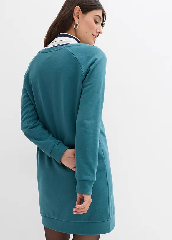 Sweatjurk van zacht frotté, bonprix