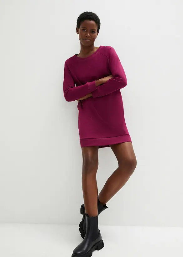 Sweatjurk van zacht frotté, bonprix