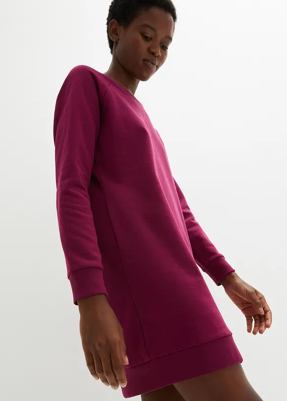 Sweatjurk van zacht frotté, bonprix