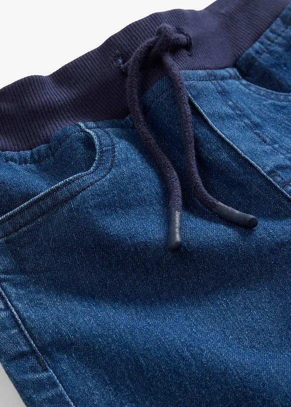 Thermojeans regular fit met jersey voering, straight, bonprix