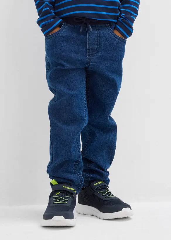 Thermojeans regular fit met jersey voering, straight, bonprix