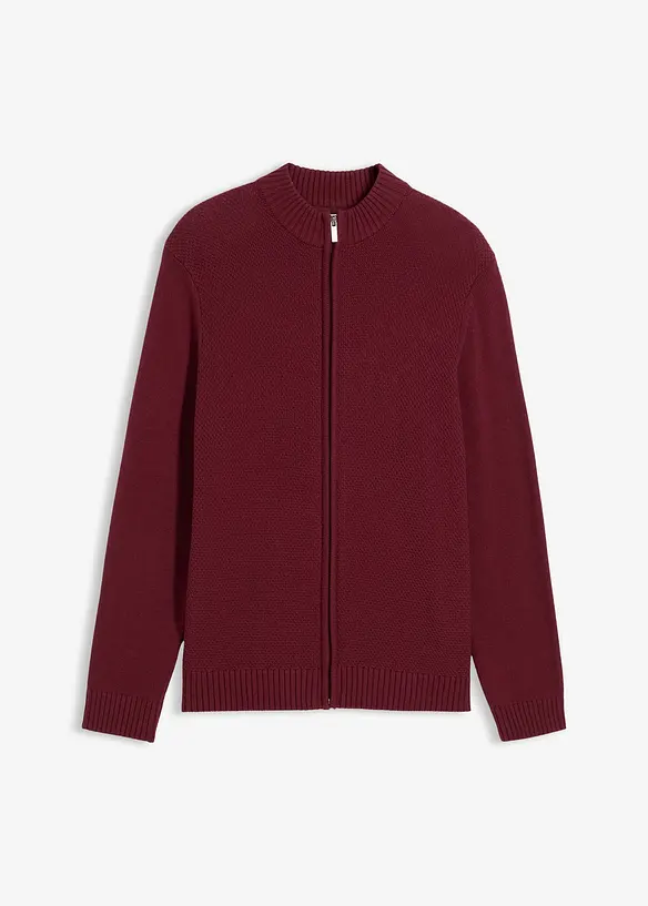 Fijn gebreid vest van puur katoen, bonprix