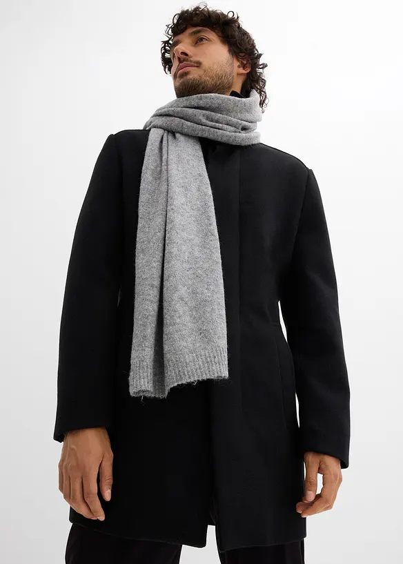 Korte coat in wollen look, bonprix