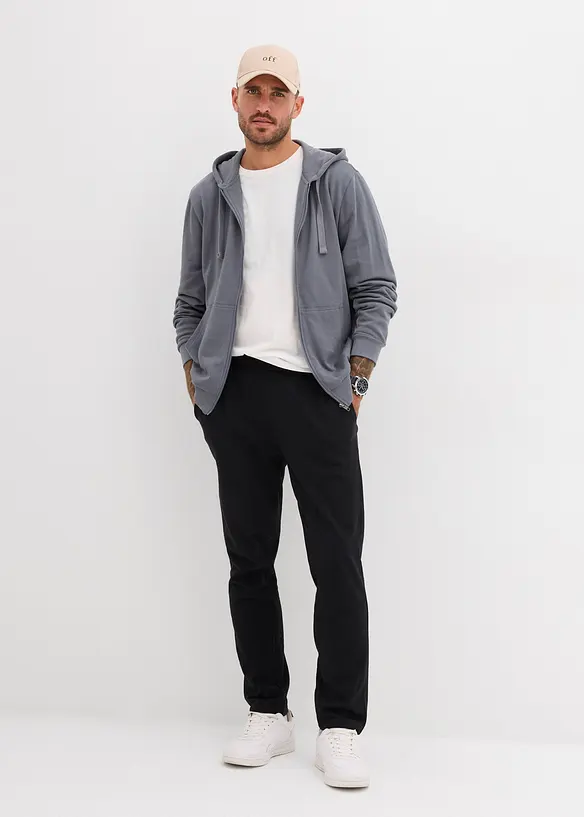 Hoodie met ritssluiting, bonprix