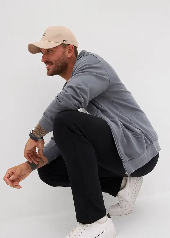 Hoodie met ritssluiting, bonprix