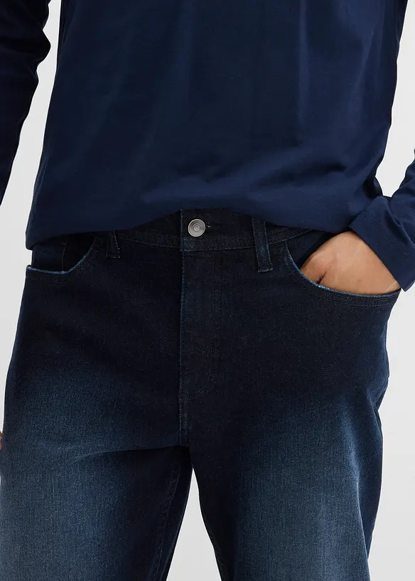 Regular fit stretch jeans met comfort fit, straight, bonprix