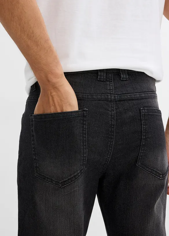 Slim fit stretch jeans, straight, bonprix