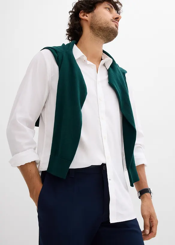 Regular fit chino met scherpe vouw, straight, bonprix