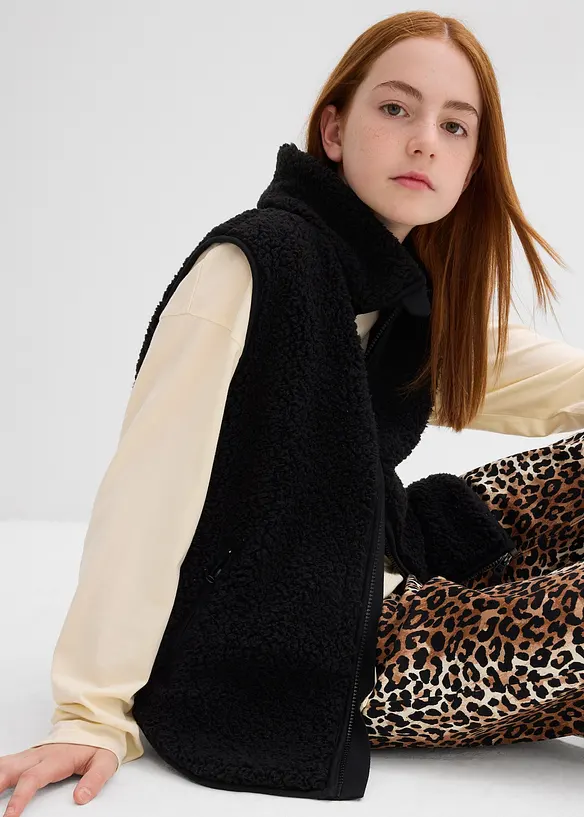 Teddy gilet, bonprix