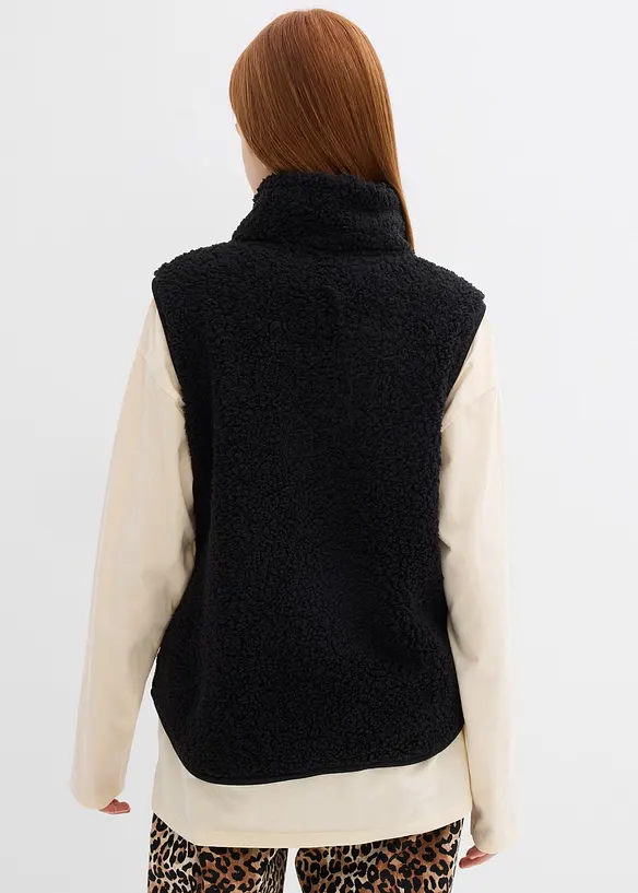 Teddy gilet, bonprix