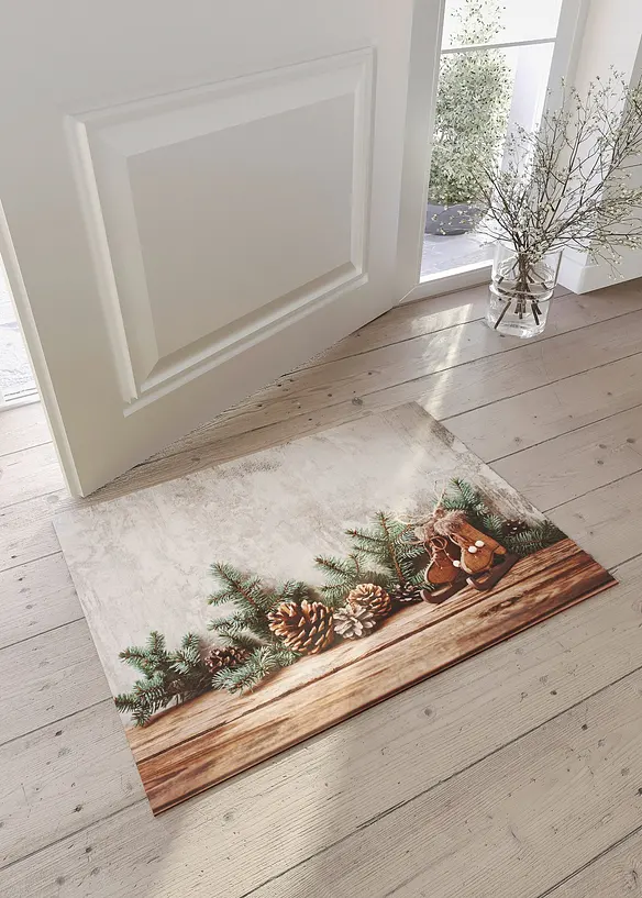 Deurmat met kerstdessin, bonprix