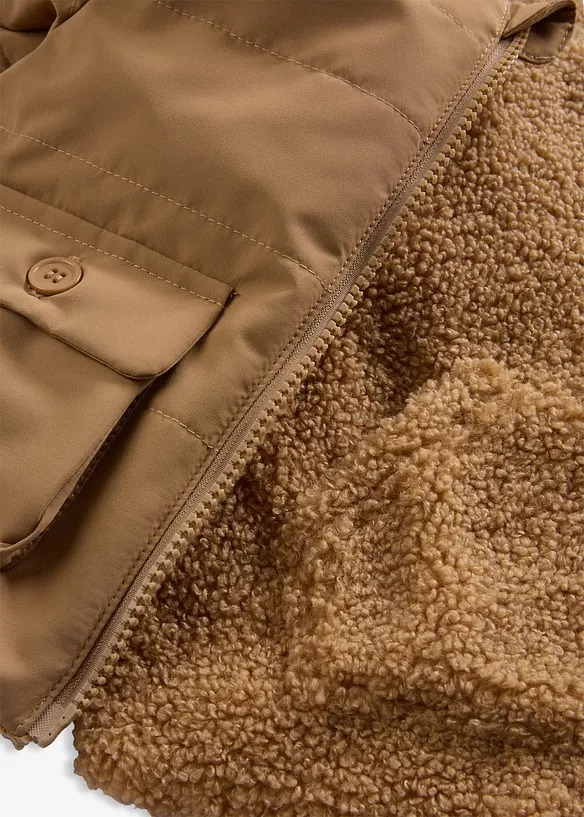 Omkeerbaar baby jasje met capuchon, bonprix