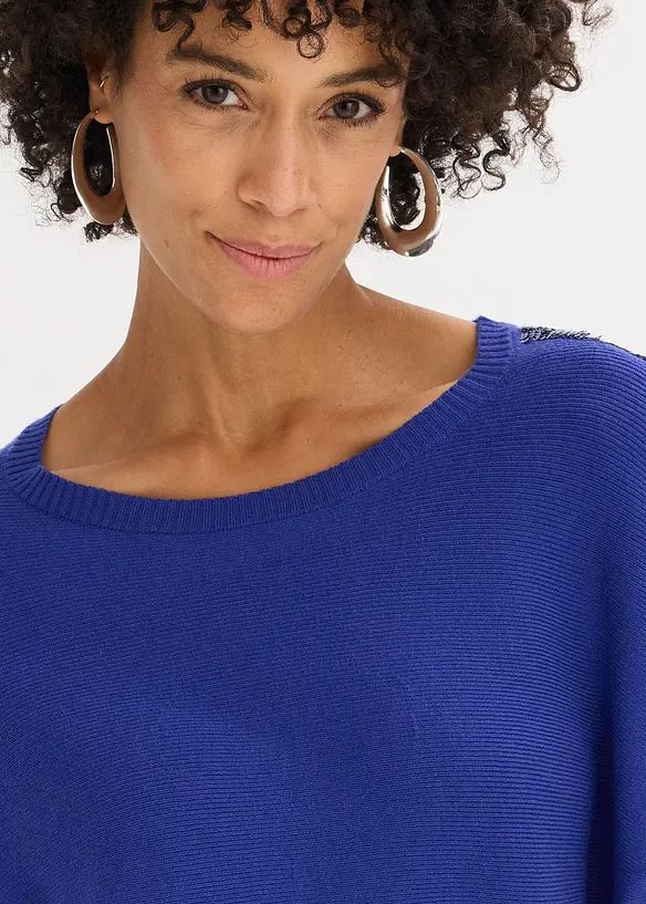 Trui met pailletten, bonprix