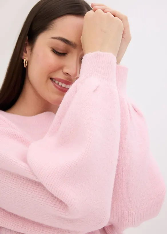 Trui met ballonmouwen, bonprix